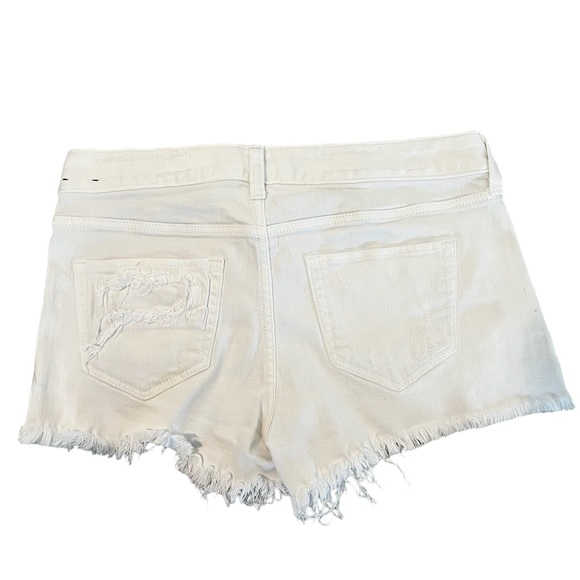 EXPRESS white shorts, size 2 - Picture 2 of 5